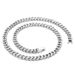 Simple Style Solid Color Titanium Steel Chain Men's Necklace_ipsvogv.com