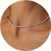 Trendy Hip-Hop Zircon Necklace For Women, Clavicle Full Tennis Chain, Choker, Inlaid Diamond Collar_ipsvogv.com