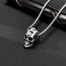 Men's Jewelry Street Fashion Stainless Steel Necklace Retro Trend Personality Skull Titanium Steel Accessories_ipsvogv.com