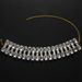 Exaggerated Rhinestone Multi-row Necklace European And American High-end Sense Full Diamond Collarbone Chain Women's Accessories Necklace_ipsvogv.com