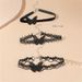 Trendy Necklace For Women Summer Design Sense Collarbone Chain Fairy Lace Choker With Bow Decoration_ipsvogv.com