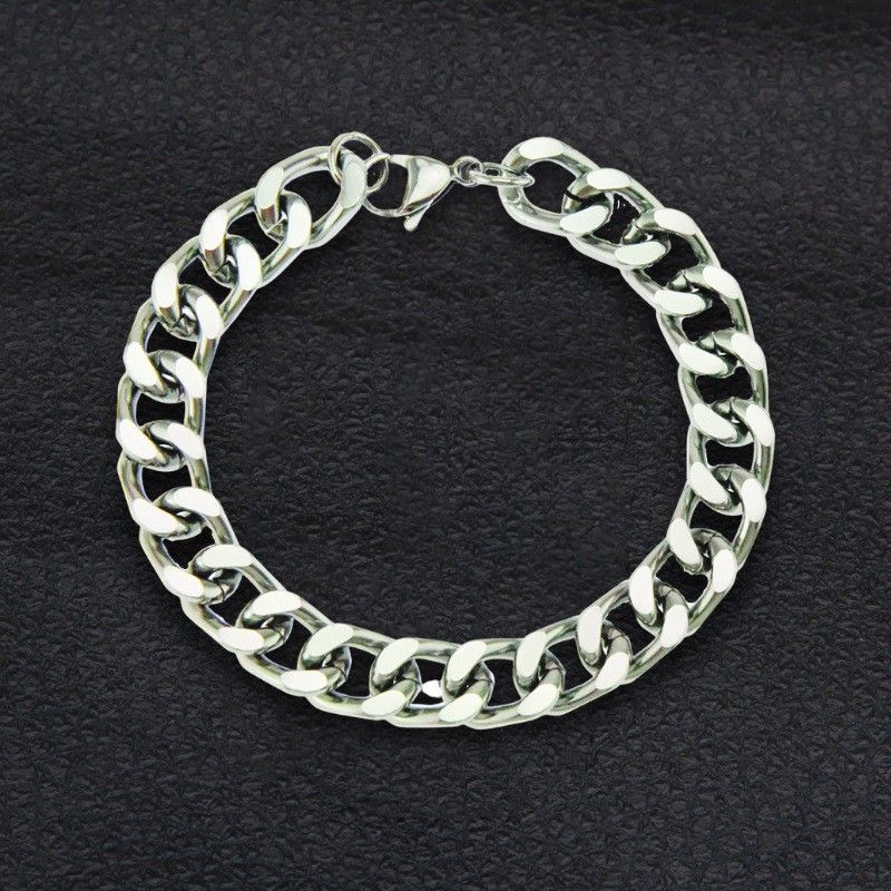 Male And Female Trendsetters Street Dance Rap Accessories, Full Diamond Large Gold Cuban Chain, Cool Hip-hop Necklace_ipsvogv.com
