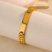 Stainless Steel Gold 10mm Watch Strap Bracelet For Men And Women New Fashion Versatile Non-Fading Wristband Jewelry_ipsvogv.com