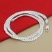 5MM Full Side Necklace 18CM-60CM Japanese And Korean Exquisite Jewelry_ipsvogv.com