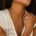 St. Delan Simple And Fashionable Geometric Circular Personalized Niche Temperament Exquisite Zircon Pendant Necklace_ipsvogv.com
