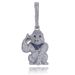 Full Diamond Letter Hip Hop Pendant Copper Inlaid Zircon Trendy Men And Women Accessories_ipsvogv.com