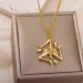 Italy Sicily Cities Flag Necklace For Women Stainless Steel Gold Color Italian Pendants Vintage Aesthetic Jewelry Couple_ipsvogv.com