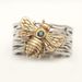 has Newly Developed A Fashionable Bee Ring And Two Tone Alloy Jewelry For Runway Wear, Paired With Hand_ipsvogv.com