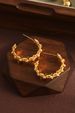 Minimalist Exaggerated Fashionable C-shaped High-end Brass Half-circle Hoop Hollow Five-pointed Star Earrings For Women_ipsvogv.com