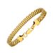 Stainless Steel Vacuum Plating Fashion Curved Brand Watch Strap Bracelet Female Gold Bracelets_ipsvogv.com