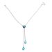 2018 Bohemian Fashion Blue Fashionable Tassel Necklace_ipsvogv.com