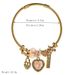Pan Family's New Fashionable Stainless Steel Couple With Simple Crystal Beads And Love Accessories Pendant Bracelet For_ipsvogv.com