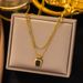 2023 Titanium Steel Gold Plated Non Fading Double Layer Necklace With Fashion And Niche Design Sense Clavicle Chain For_ipsvogv.com