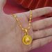 Hot Selling Three Piece With Five Pointed Star Design, Gold-plated Necklace Pendant, Earrings, Ring, Jewelry Set_ipsvogv.com