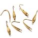 316 Stainless Steel Stamped Hook Electroplated Genuine Gold Earring DIY Ear Accessories_ipsvogv.com