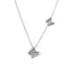 【 Full body titanium steel 】 INS butterfly necklace for women, simple and exquisite, super immortal, niche design, cool_ipsvogv.com