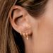 Unisex Hot Sales Real Gold Brass Electroplating Personality Creative Pig Nose Earrings For Women French Light Luxury Earrings_ipsvogv.com