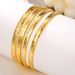 Fashionable Retro Simple Flower Heart Pattern Bracelet Mix And Match Open Stacking Bracelet Jewelry Style Combination_ipsvogv.com