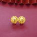 Cone Design Gold-plated Necklace Pendant Earring Ring Three Piece Jewelry Set_ipsvogv.com