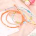 New Bohemian Style Waterproof Wax Handcrafted Woven Colorful Leather Rope Rice Bead Creative Bracelet 3-piece Set_ipsvogv.com
