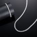 Zircon Tennis Chain Men's Necklace Niche Hip-hop Jewelry Women's Bracelet_ipsvogv.com