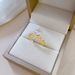 【 Real Gold 】 Crown Love Full Diamond With Adjustable Opening, Simple Handmade Ring, Couple's Pair Ring_ipsvogv.com