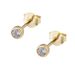 Women's Jewelry S925 Silver Earrings Small Fresh Simple Mini Temperament Single Diamond Earrings_ipsvogv.com