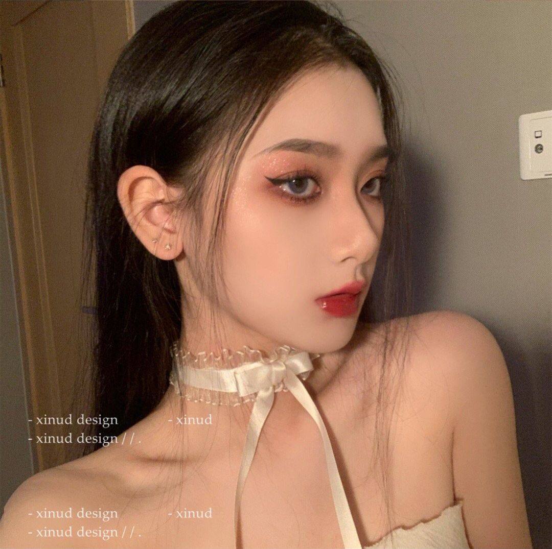Pure Desire Lace Bowknot Necklace For Women Choker Neck Ribbon Collarbone Chain Girl Accessories Neckband_ipsvogv.com