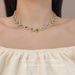 Fashion Colored Zircon Collarbone Chain, Court Style Temperament, Personality, Niche, Versatile Necklace For Women_ipsvogv.com