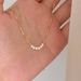 New Pure Silver Necklace, Simple And Versatile Accessories, Natural Freshwater Pearls, Smiling Collarbone Chain, Women's_ipsvogv.com