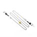 Anti Drop Chain Anti Lost Trendy High End Trendy Unisex Triangle Label Bluetooth Headset Necklace_ipsvogv.com