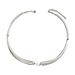 Women's necklace with niche design, geometric curved hook string, pearl collarbone versatile long neck chain, women's_ipsvogv.com