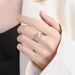 Baolai Xing Light Luxury Style Fashion Versatile Love Women's Super Sparkling Zircon Exquisite Index Finger Ring_ipsvogv.com