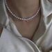 Shi Jia Quality French Fever Same Style Pearl Necklace Small Luxury Collarbone Chain Simple And Versatile Neckchain_ipsvogv.com