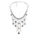 Fashion Niche Full Diamond Fringed Necklace European And American Exaggerated Crystal Rhinestone Collarbone Chain Necklace Women's Necklace_ipsvogv.com