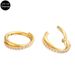 G23 Titanium 1.2*8/10mm Double Cross Nose Ring Piercing Jewelry Piercing Jewelry_ipsvogv.com