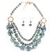Retro Style Exaggerated Crystal Multi Layer Necklace Clavicle Chain Jewelry_ipsvogv.com
