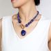 Ins Fashion Simple Niche Geometric Versatile Creative Two Color Beaded Retro Necklace Female_ipsvogv.com