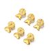Stainless Steel Earplug Back Device, Base Column, DIY Heart-shaped Butterfly Blocking Cap, Earring Making Accessories_ipsvogv.com