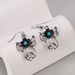 Bohemian Turquoise Hollowed Out For Female Creative Personality Farm Cattle And Sheep Animal Earrings_ipsvogv.com