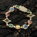 Men And Women's Jewelry Hip Hop Jewelry Accessories Colored Gemstone Bracelets For Women Popular Jewelry High End Zircon Men's Bracelets_ipsvogv.com