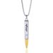Personalized And Domineering Bullet Head Stainless Titanium Steel Women, Not Fading, Student Men, Korean Version, Simple_ipsvogv.com