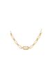 Women's Jewelry Retro Simple Exquisite Temperament Trendy Series Mother Of Pearl Ring Necklace Workplace Fashion All Match Ins Clavicle Necklace_ipsvogv.com