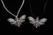 Necklaces Gothic Silver Moth Skull Pendant Necklace_ipsvogv.com