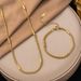 Hot Selling Round Bead Agate Geometric Element Pendant Bracelet With Niche Design, Gold-plated Heart Necklace For Women_ipsvogv.com
