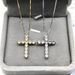 S Pure Silver Diamond Cross Necklace, Ma Siwei Internet Celebrity Same Style Male And Female Pendant_ipsvogv.com