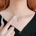 S925 Sterling Silver Crown Cross Necklace Pendant Personality Rotating Circle Clavicle Chain_ipsvogv.com