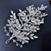Handcrafted Champagne Crystal Bridal Headband With Rhinestone Chains For Wedding Accessories Diamond Piece Bridal Hair Accessories_ipsvogv.com