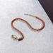 V 23 Year Edition Rede French Red Rope Bracelet Gold Plated High End Light Luxury Versatile Couple's Style_ipsvogv.com