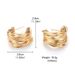 Multi Layer Winding C Shaped Versatile Niche Light Luxury Metal Style Cross Border High End Earrings Personality Fashion Temperament_ipsvogv.com